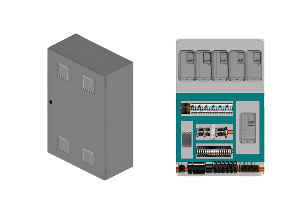 Motor Control system for Tencate 6-port jet machine